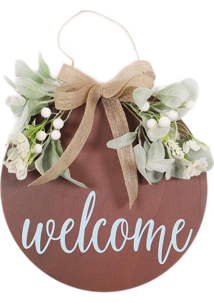 Patio Farmhouse Için Ön Kapı Için Karşılama Işareti Tüm Mevsimler (Yurt Dışından) fırsatları