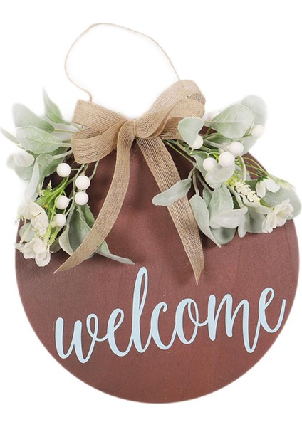 Patio Farmhouse Için Ön Kapı Için Karşılama Işareti Tüm Mevsimler (Yurt Dışından) indirimleri