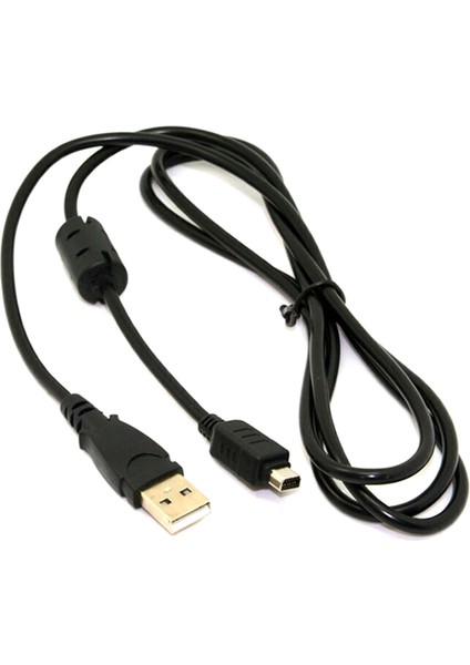 Olympus E-Pl7 E-Pl1/2/3/5/8 Em5 E-M10II Em1 Cb-Usb5 Cb-Usb6 Için 12PIN Kamera USB Veri Kablosu (Yurt Dışından)