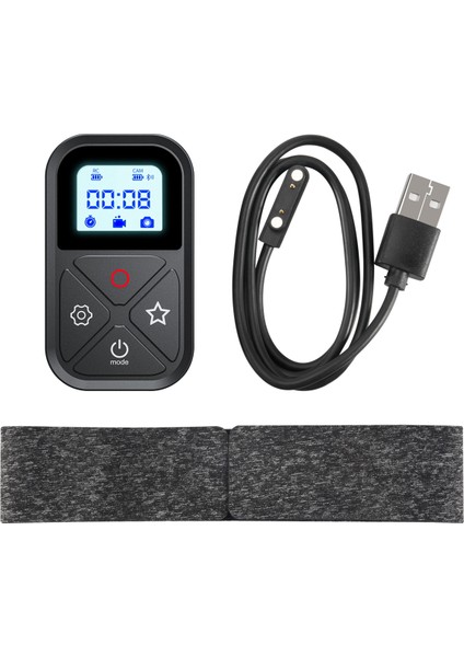 Gopro Hero 10 9 8 Max Için Uzaktan Kumanda, Çubuk Montajı ve Bilek Bluetooth Uyumlu Akıllı Uzaktan Kumanda Gopro 10 Için (Yurt Dışından)