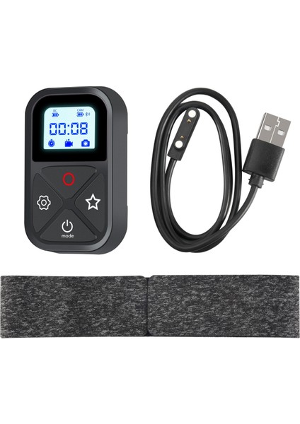 Gopro Hero 10 9 8 Max Için Uzaktan Kumanda, Çubuk Montajı ve Bilek Bluetooth Uyumlu Akıllı Uzaktan Kumanda Gopro 10 Için (Yurt Dışından)