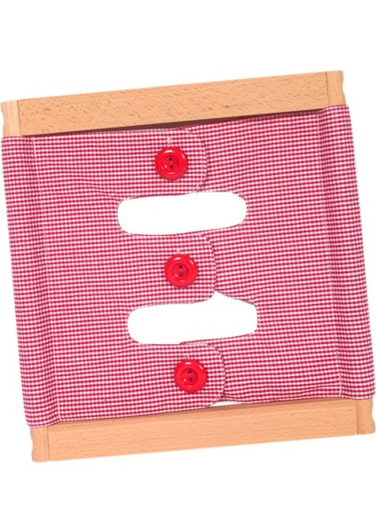 Soyunma Tahtası Oyuncak Ince Motor Oyuncak Anaokulu 2-8 Yaşında Okul Öncesi Düğme (Yurt Dışından)