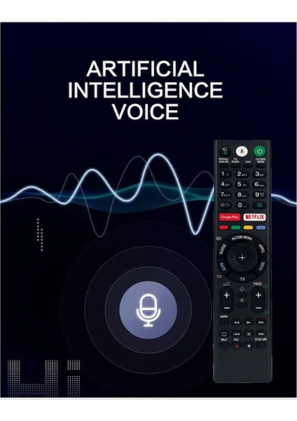 RMF-TX300E RMF-TX310E Sesli Tv Uzaktan Kumandası Bravia Serisi Için Yedek Sony 4K Ultra Hd Akıllı LED Tv RMF-TX310U (Yurt Dışından) fiyatları