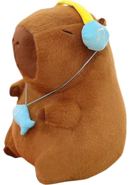 Capybara Doldurulmuş Aniaml Oyuncak Karikatür Iğı Çocuklar Için Şkinler Kı Hediyesi 25CM A (Yurt Dışından)