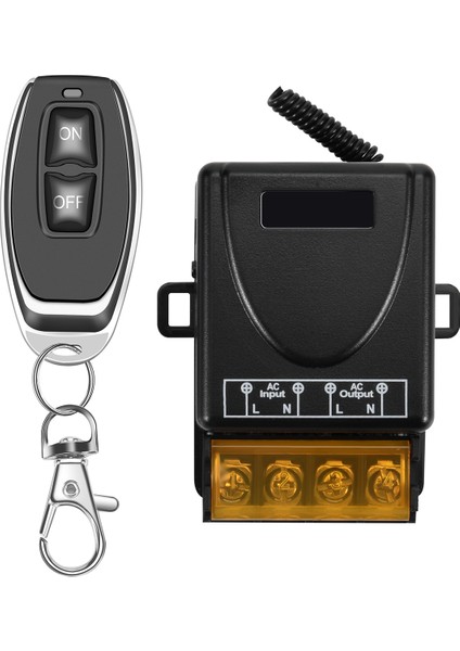 433MHZ 220V Su Pompası Uzaktan Kumanda Anahtarı 1ch 30A Alıcı Modülü Açık/kapalı Kablosuz Rf Vericisi Işık Led'i Için (Yurt Dışından) fiyatları