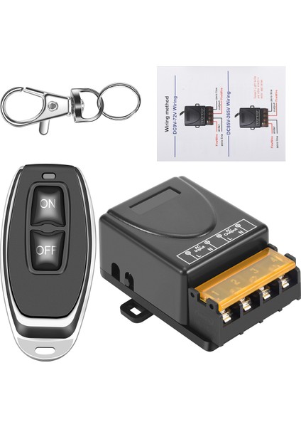433MHZ 220V Su Pompası Uzaktan Kumanda Anahtarı 1ch 30A Alıcı Modülü Açık/kapalı Kablosuz Rf Vericisi Işık Led'i Için (Yurt Dışından) modelleri