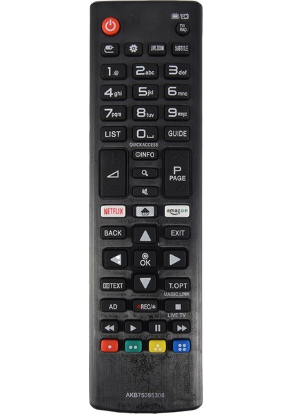 Lg Smart Tv Için Evrensel Yedek Uzaktan Kumanda - AKB75095308 (Yurt Dışından)