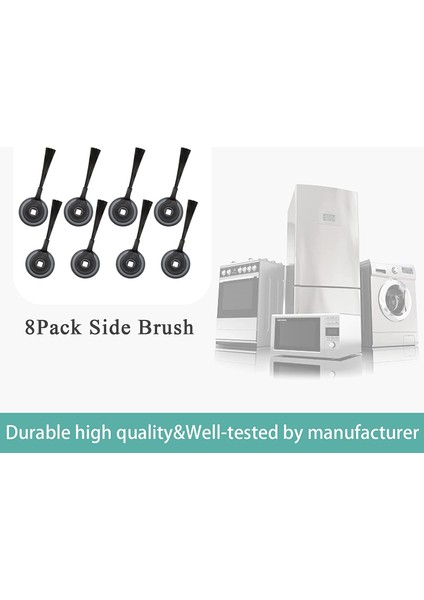 Techecook Tarafından Shark Ion Robot Için RVSBK950 Yan Fırçalar - Shark Robot R85 RV850 R71(RV700 N) Elektrikli Süpürgelerle Uyumlu (Yurt Dışından) modelleri