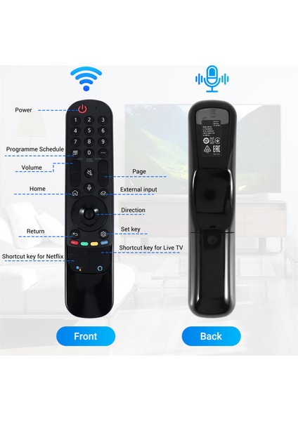 Yeni MR21GA MR21GC Uzaktan Kumanda Lg AKB76036509 43NANO75 55UP75006LF OLED55A1RLA GA-21BA Tv Ses Yok (Rakuten Tv) (Yurt Dışından) fırsatları