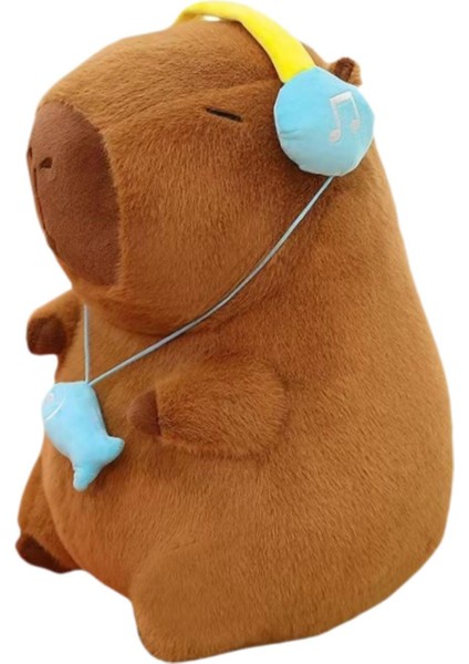 Capybara Doldurulmuş Aniaml Oyuncak Karikatür Oyuncak Çocuklar Için Şkinler Doğum Günü Hediyeleri 25CM A (Yurt Dışından)