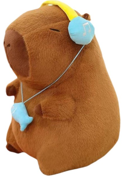 Capybara Doldurulmuş Aniaml Oyuncak Karikatür Oyuncak Çocuklar Için Şkinler Doğum Günü Hediyeleri 25CM A (Yurt Dışından)