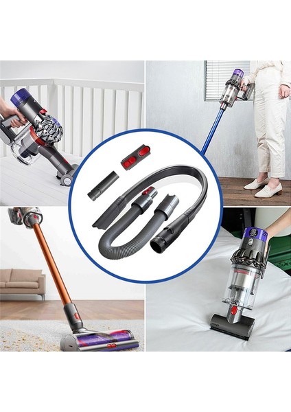 Dyson V7 V8 V10 V11 V15 Için Hortum Aksesuarları, Köşeleri ve Alanları Temizlemek Için Esnek Dar Alan Ucu Adaptörü Hortum Seti (Yurt Dışından) fırsatları
