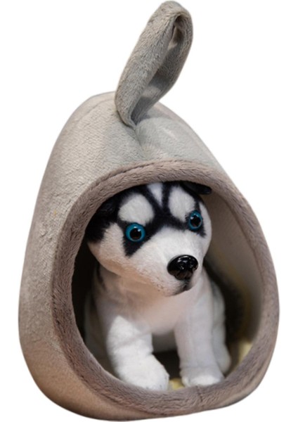Çocukları Için Doldurulmuş Dekoru Simülasyonu Dekorasyon Husky (Yurt Dışından)