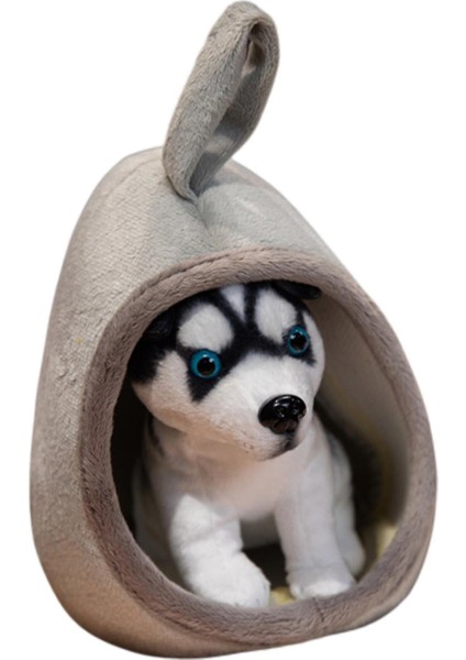 Çocukları Için Doldurulmuş Dekoru Simülasyonu Dekorasyon Husky (Yurt Dışından)