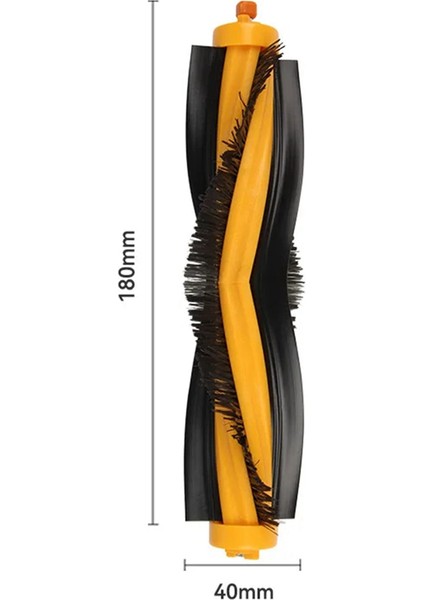 Ecovacs Ozmo 920 950 N7 N8+ T5 T8 T9 Yeedi 2 Hibrit Ana Silindir Fırça Robot Süpürge Yedek Parçaları (Yurt Dışından) modelleri