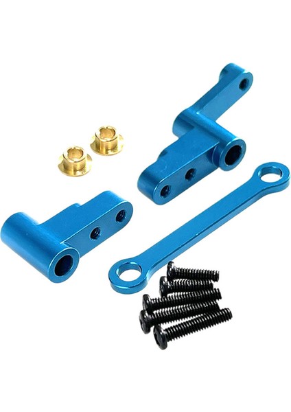 Rc Direksiyon Metal Yükseltme Parçaları 1:14 Ölçek 14301 14302 Rc Araç Mavisi (Yurt Dışından) indirimleri