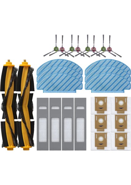 Ecovacs Deebot T9 Aıvı T8 Aıvı N8 Pro Toz Torbası Parçaları Hepa Filtre Robot Süpürge Yedek Aksesuarları (Yurt Dışından)