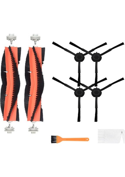 Xiaomi Mi STYTJ05ZHM Robot Vakum-Mop 2 Ultra Robotik Vakum Temizleyici Için Ana Yan Fırça Yedek Aksesuarları (Yurt Dışından)
