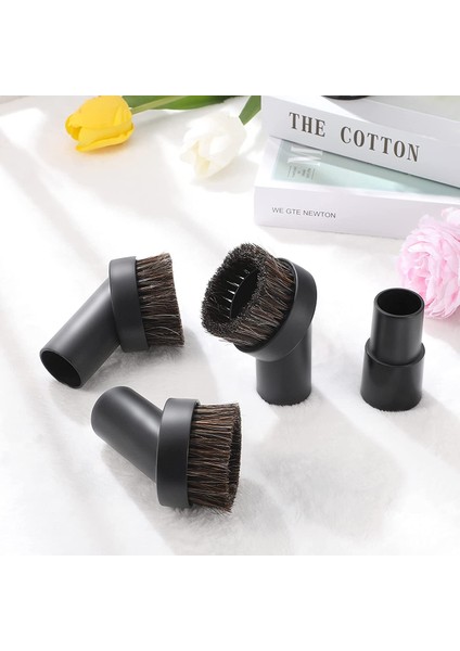 At Kılı Yuvarlak Toz Fırçası At Kılı Vakum Aparatı 1-1/4 Ila 1-3/8 Inç Hortum Adaptörü ile Vakum Aparatı (Yurt Dışından) fırsatları