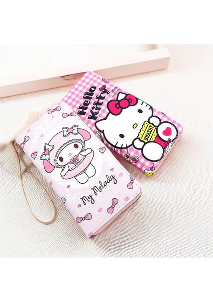 Sevimli Karikatür Kız Öğrenci Para Çanta Karikatür Uzun Fermuarlı Cüzdan Cep Telefonu (Yurt Dışından) fırsatları