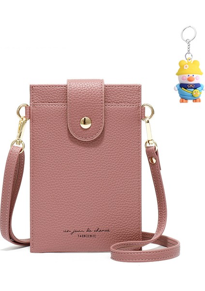 Cüzdan Mini Ince Bayan Crossbody Cep Telefonu Çantası Kart Tutucu (Yurt Dışından)