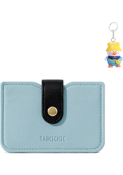 Sevimli Mini Öğrenci Depolama Kartvizit Yaratıcı Kart Tutucu Basit Bayan (Yurt Dışından)