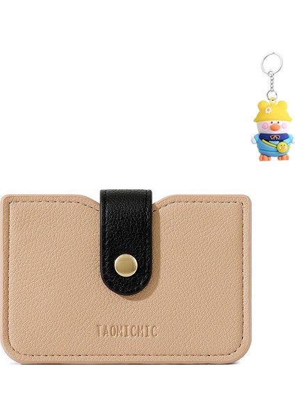 Sevimli Mini Öğrenci Depolama Kartvizit Yaratıcı Kart Tutucu Basit Bayan (Yurt Dışından)