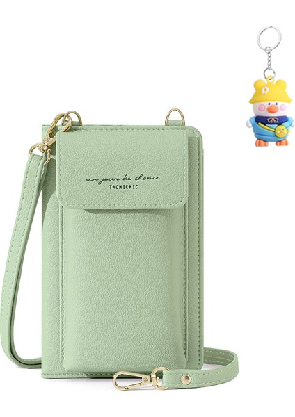 Basit Çapraz Gövde Büyük Kapasiteli Kadın Cep Telefonu Pasaport Çantası, Taşınabilir Sertifika Depolama, Çok Kart Yuvası Cüzdan, Hepsi Bir Arada Pasaport (Yurt Dışından)