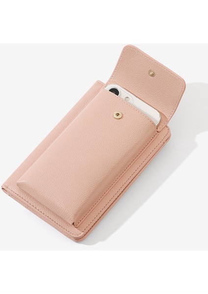 Basit Çapraz Gövde Büyük Kapasiteli Kadın Cep Telefonu Pasaport Çantası, Taşınabilir Sertifika Depolama, Çok Kart Yuvası Cüzdan, Hepsi Bir Arada Pasaport (Yurt Dışından) modelleri