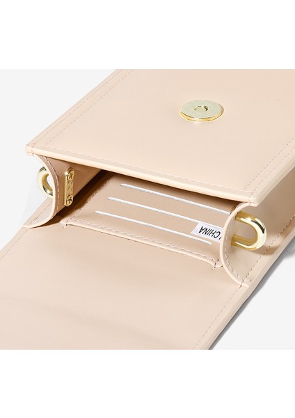 Cüzdan Bayanlar Değişim Cep Telefonu Çantası Hafif Küçük Koku Çok Yönlü Dikey Crossbody Çanta (Yurt Dışından)