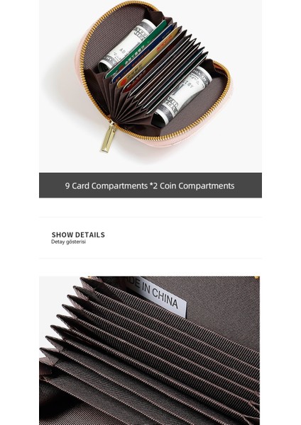Kredi Kartı Kutusu Bayan Para Cüzdanı Karikatür Büyük Kapasiteli Kabuk Kart Sahibi Organ Kart Tutucu (Yurt Dışından) fiyatları