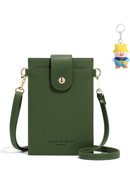 Cüzdan Mini Ince Bayan Crossbody Cep Telefonu Çantası Kart Tutucu (Yurt Dışından)
