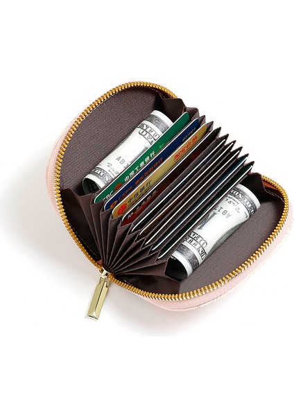 Kredi Kartı Kutusu Bayan Para Cüzdanı Karikatür Büyük Kapasiteli Kabuk Kart Sahibi Organ Kart Tutucu (Yurt Dışından) indirimleri