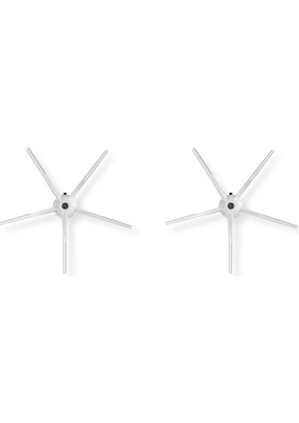 2 Adet Kauçuk Yan Fırça Yumuşak Silikon Roborock S5 S6 T6 E2 E35 Elektrikli Süpürge Yedek Parça Temizleme Fırçası (Yurt Dışından)