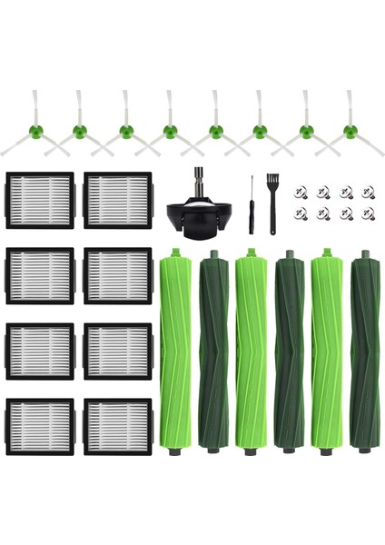 Irobot Roomba I1+ I7 I7+ I3+ I4+ I6+ I8+/plusj7+ E5 E6 E7 I E& J Serisi Vakum Için Yedek Parçalar Aksesuarlar (Yurt Dışından)