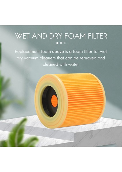 Tekstil Filtre Torbaları Islak ve Kuru Köpük Filtre Hepa Filtre Karcher Mv1 Wd1 Wd2 Wd3 Elektrikli Süpürge Elektrikli Süpürge Parçaları (Yurt Dışından) modelleri