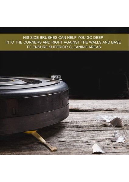 Irobot Roomba Parça Takımı Serisi 800 860 865 866 870 871 880 885 886 890 900 960 966 980 Yan Fırça Için 8 Adet (Yurt Dışından)