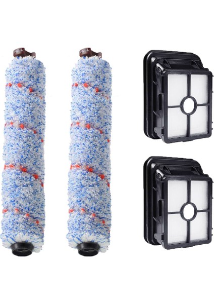 Bissell 1866 1868 1926 1785 Crosswave Islak ve Kuru Elektrikli Süpürge Aksesuarları Için Yedek Silindir Fırça Hepa Filtresi A (Yurt Dışından)