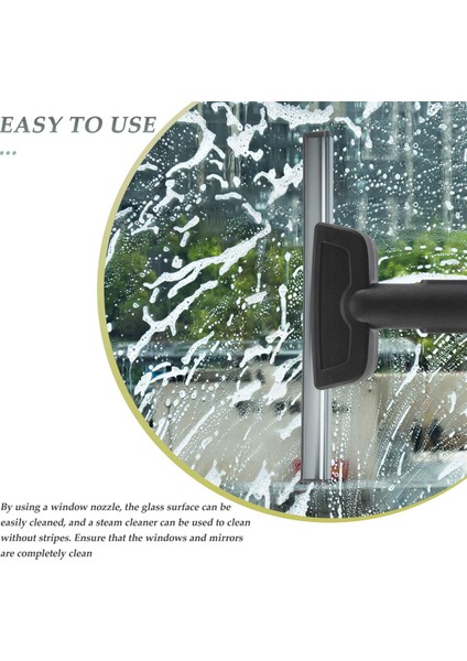 Karcher Sc2 Sc3 Sc4 Sc5 CTK10 CTK20 Pencere Nozulu Kazıyıcı Yuvarlak Fırça Buharlı Temizleyici Aynalar Için, Yarık Nemini Temizleyin (Yurt Dışından) modelleri