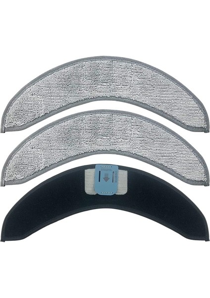 3 Paket Mop Pedleri Irobot J7+ Combo Robotik Tekrar Kullanılabilir Sert Zemin Bezi Uzman Islak Mikrofiber Yumuşak Ped Için Yedek (Yurt Dışından)