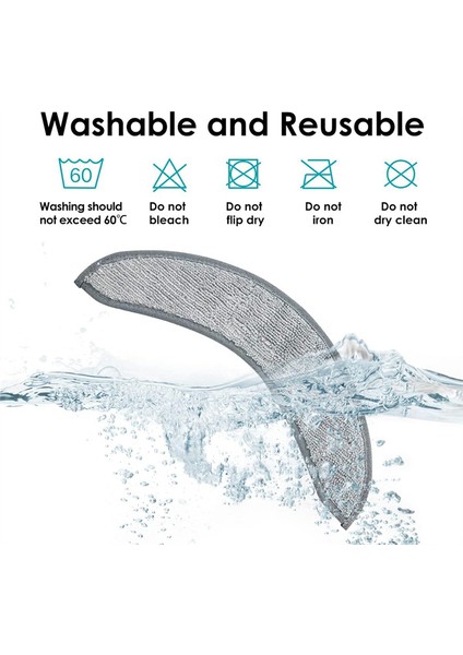 3 Paket Mop Pedleri Irobot J7+ Combo Robotik Tekrar Kullanılabilir Sert Zemin Bezi Uzman Islak Mikrofiber Yumuşak Ped Için Yedek (Yurt Dışından) modelleri