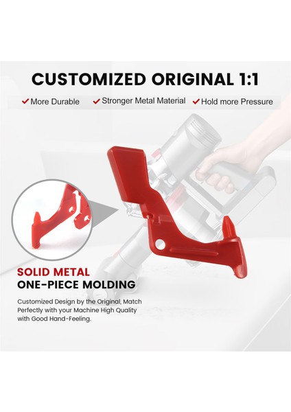 Dyson V10 V11 Elektrikli Süpürge Yedek Parçası Için 2 Adet Düğme Anahtar Parçaları Yüksek Kaliteli Tetik Anahtarı Düğmesi (Yurt Dışından) fırsatları