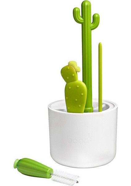 Kaktüs Şişe Fırçası, Pipet Fırçası, Çok Amaçlı Temizlik Fırçası Seti, Tam Açılı Temizlik (Yurt Dışından)