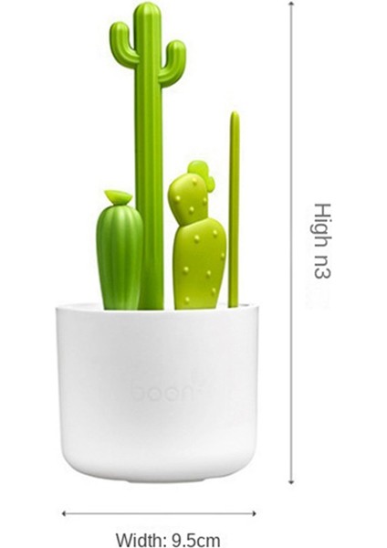 Kaktüs Şişe Fırçası, Pipet Fırçası, Çok Amaçlı Temizlik Fırçası Seti, Tam Açılı Temizlik (Yurt Dışından) modelleri