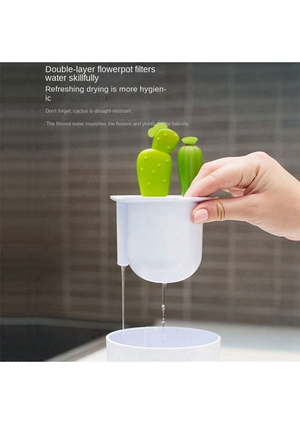 Kaktüs Şişe Fırçası, Pipet Fırçası, Çok Amaçlı Temizlik Fırçası Seti, Tam Açılı Temizlik (Yurt Dışından) fırsatları