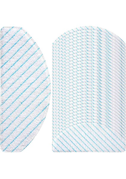 100 Adet Tek Kullanımlık Paspas Pedleri Ecovacs T9 T9+ T8 T8+ T8 Aıvı N8 N8 Pro N8 Pro+ Robot Süpürge Için Yedek Paspas Bezleri Pedleri (Yurt Dışından)