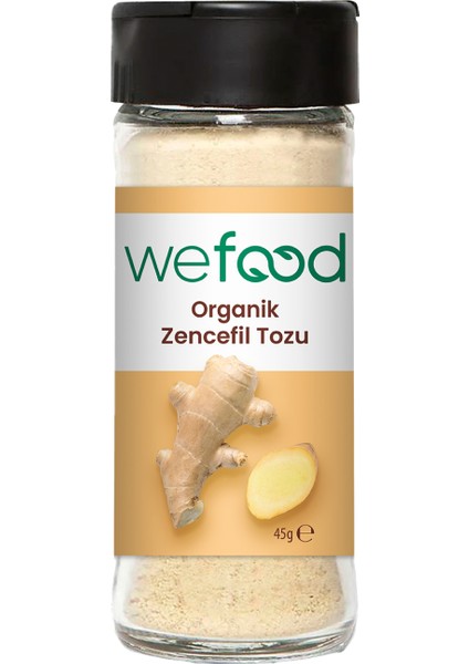 Organik Zencefil Tozu 45 gr 8682392174402