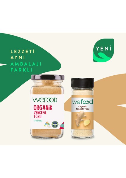 Organik Zencefil Tozu 45 gr 8682392174402