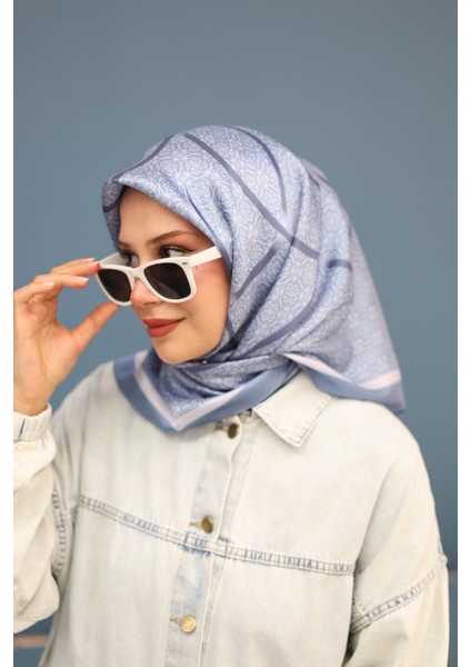 Shiny Polyester Eşarp 75008-24