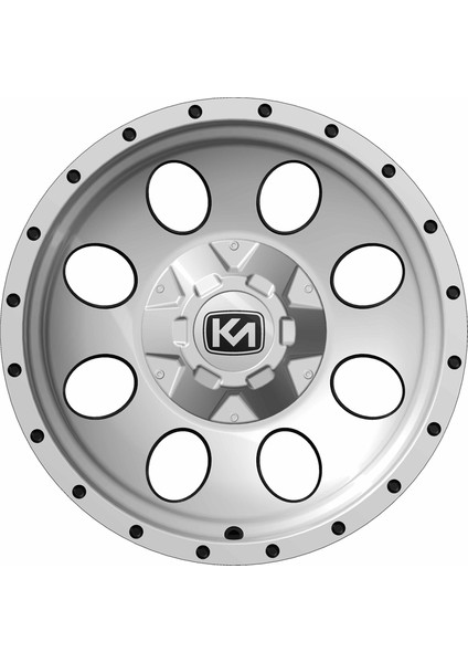 Km 644 8,0X16" PCD:6139 Et:-05 CH:110 B/d Jant 4 Adet